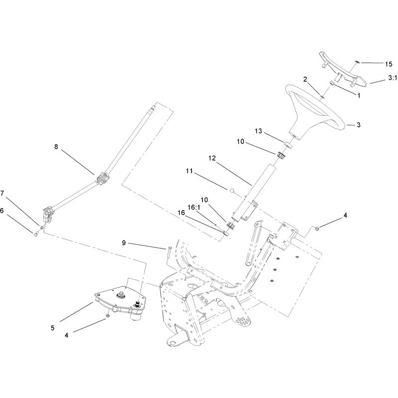 Upper Steering Assembly