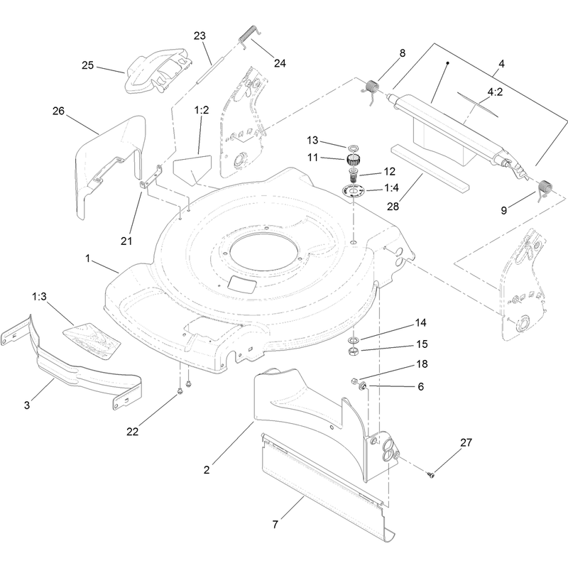 Housing and Rear Door Assembly