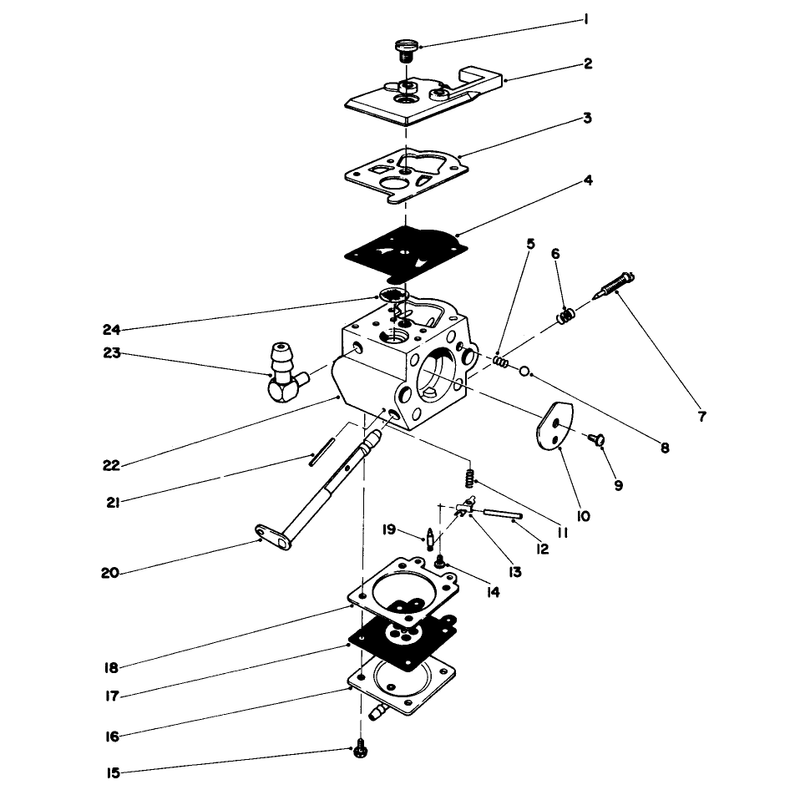 Carburetor Assembly No. 45-2360