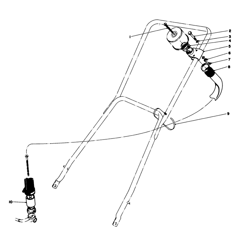 Remote Air Cleaner Kit No 28-0580 Optional