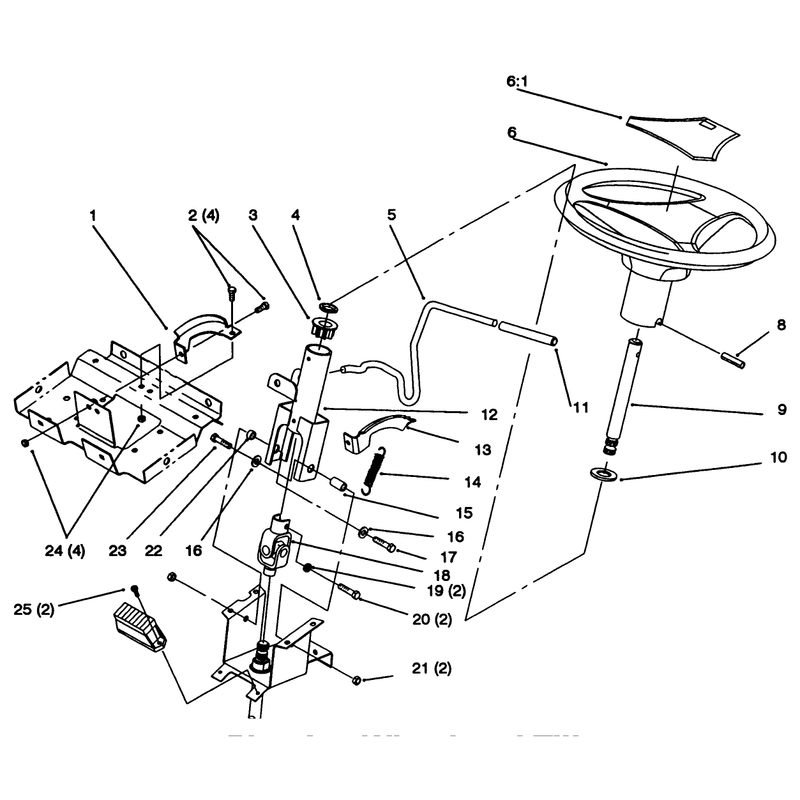 Steering Wheel and Tilt