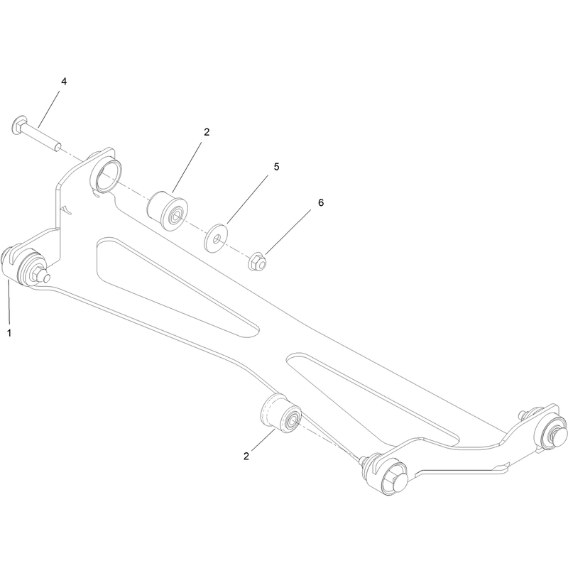 Deck Strut Assembly No. 147-4557