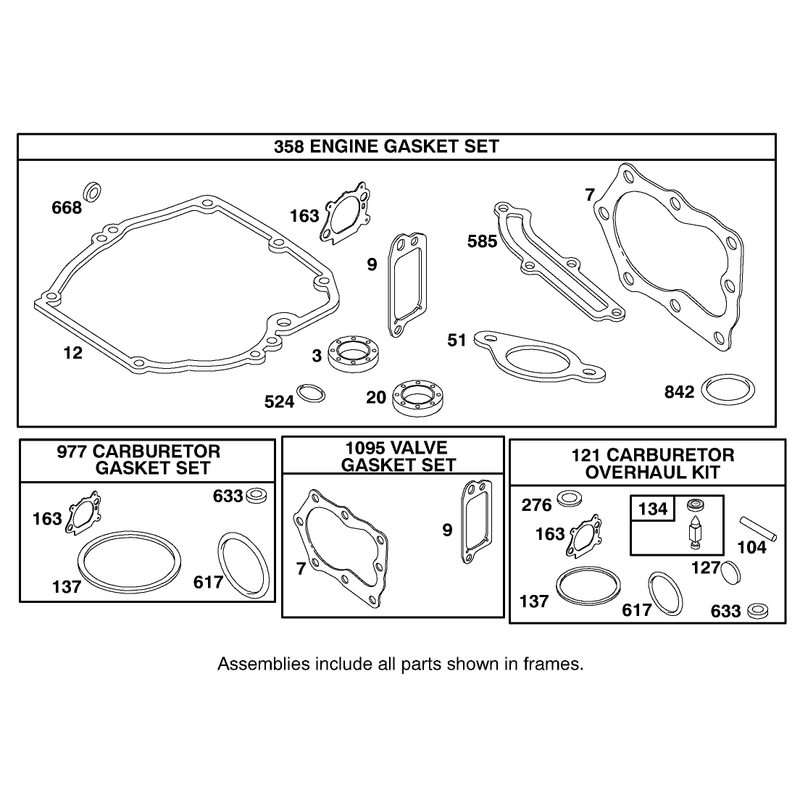 Engine Briggs and Stratton Model 12h802-1776-B1