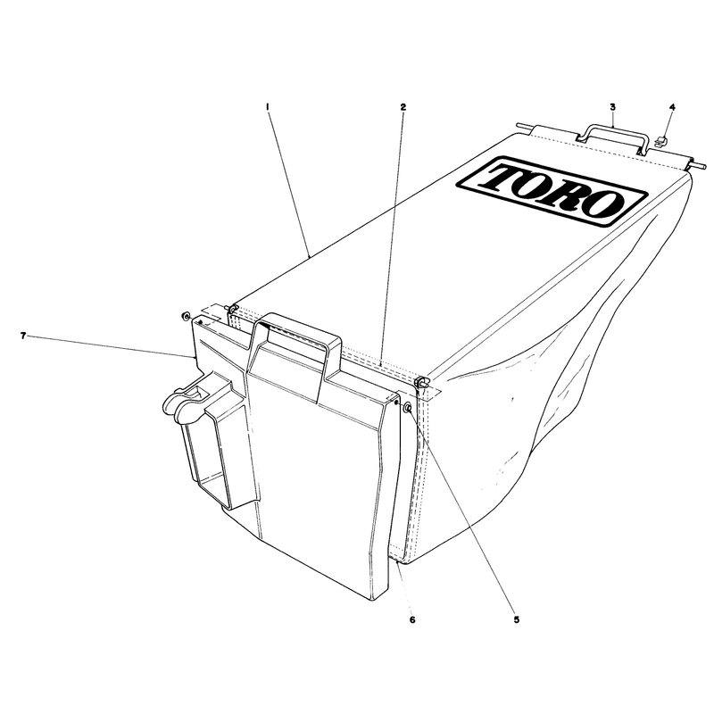 Grass Bag Assembly No 8-0669