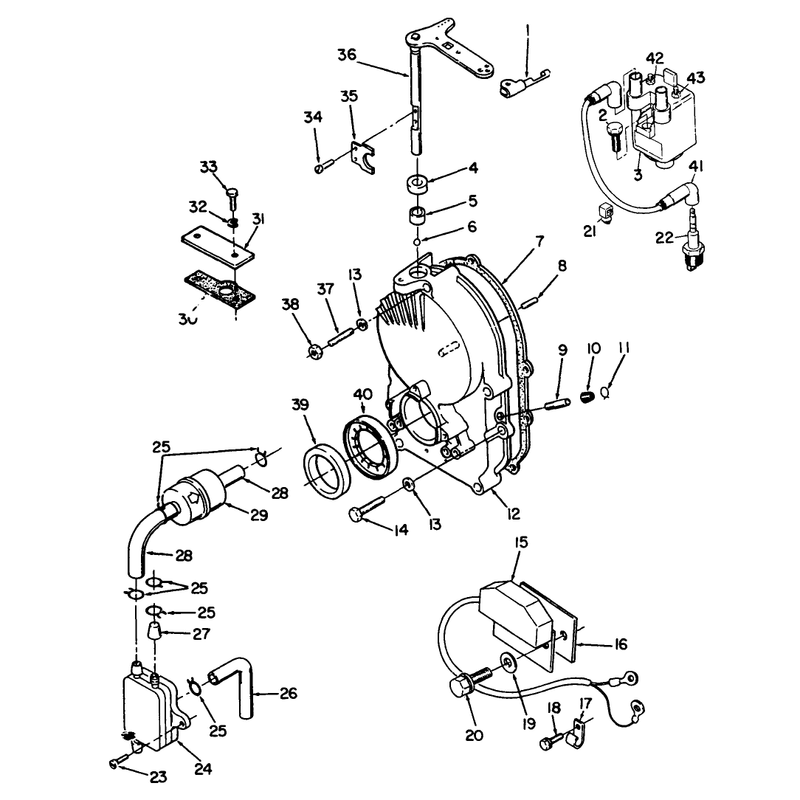 Ignition Control-Onan No. P220g, Type I/10808c