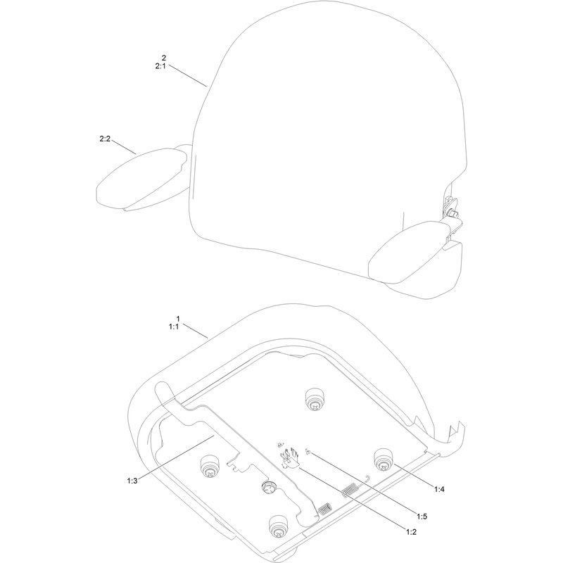 Seat Assembly No. 140-8303