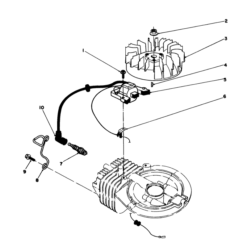 Engine Assembly Model No 47pj8