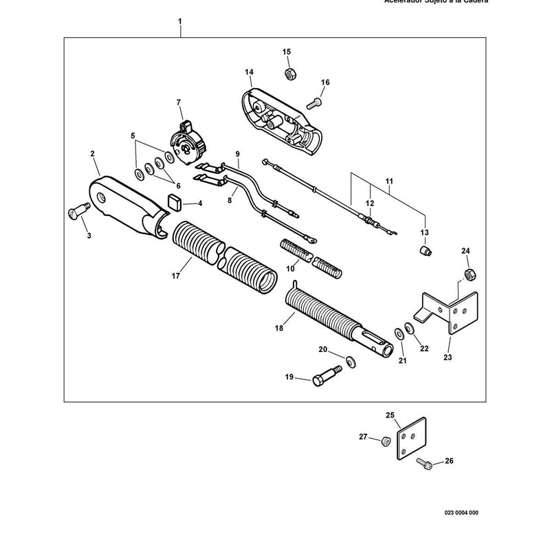 Hip Mount Throttle