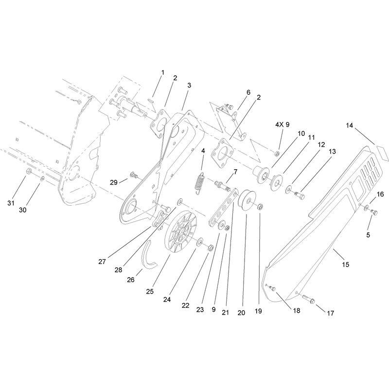 Rotor Drive Assembly