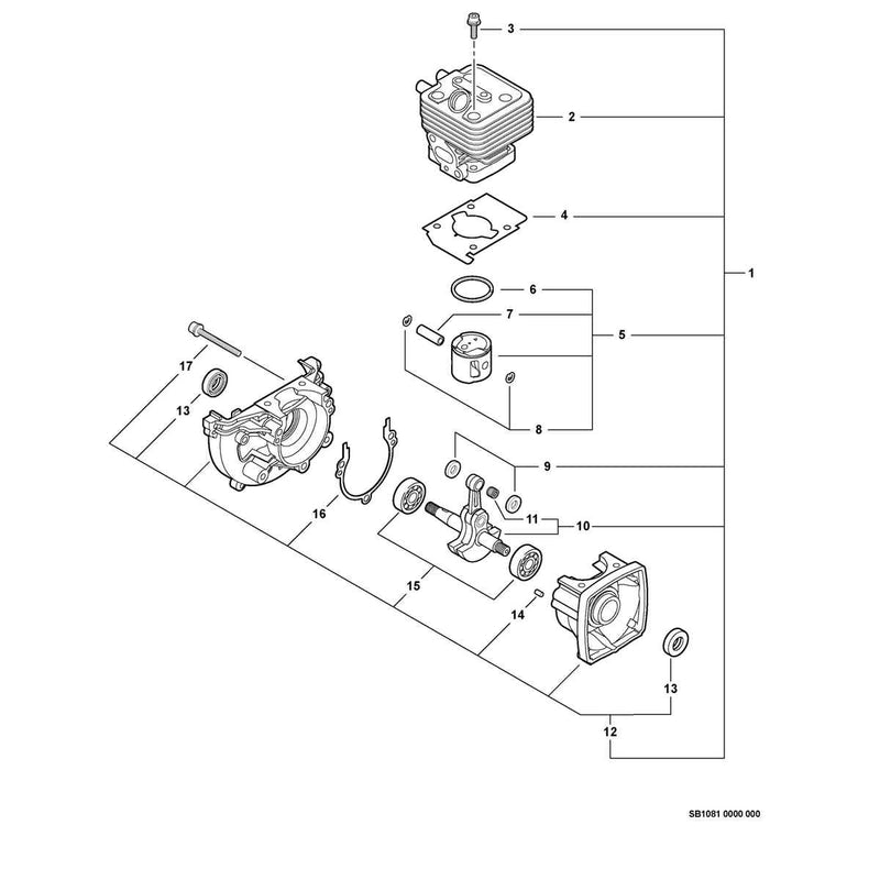 Engine, Short Block -- SB1081