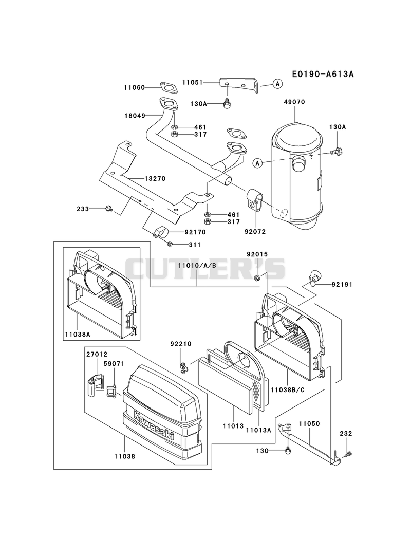 AIR-FILTER/MUFFLER