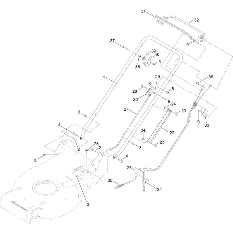 Handle and Control Assembly