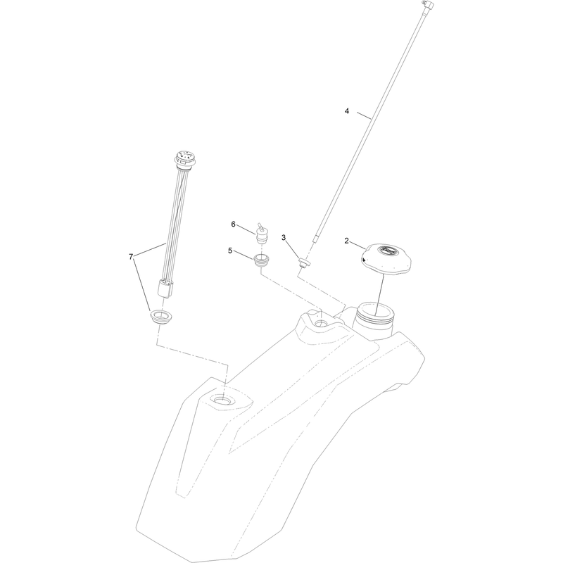 Fuel Tank Assembly No. 161-6672