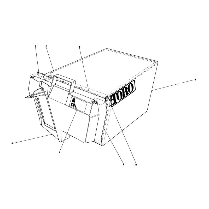 Grass Bag Assembly No 11-0189