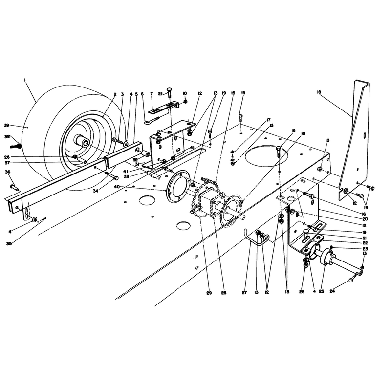 Rear Axle Assembly