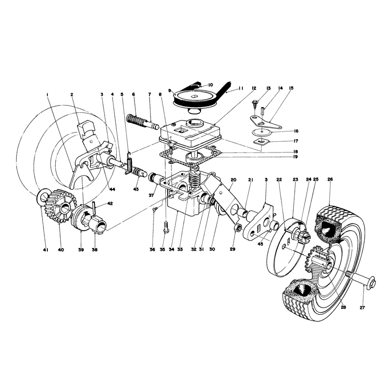 Gear Box Assembly Model 16287