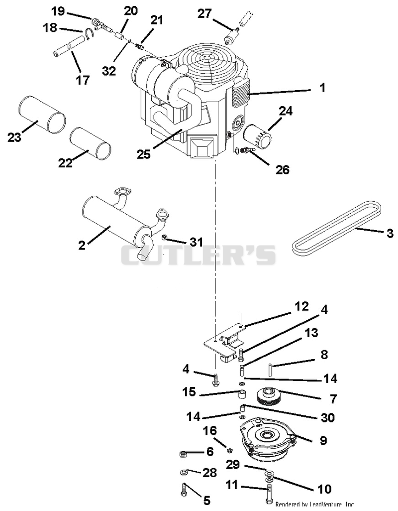 Engine And Clutch