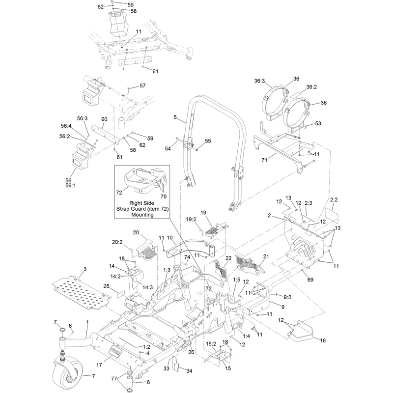 Main Frame Assembly
