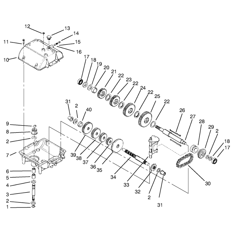 Peerless Transmission Model No 700-039