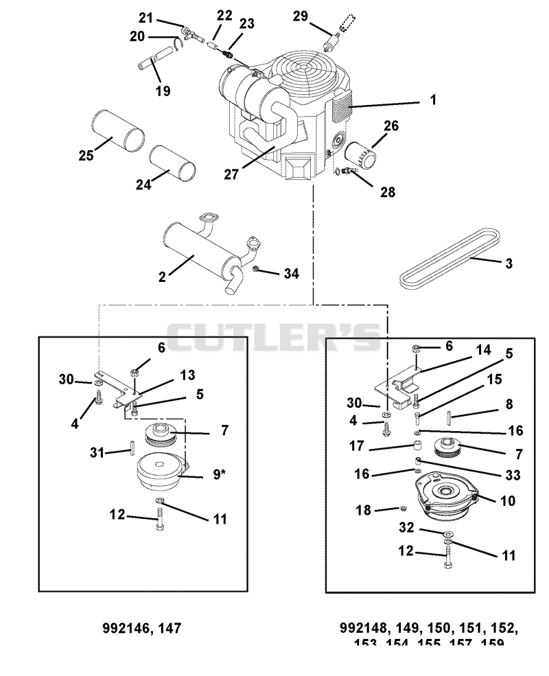 Engine And Clutch