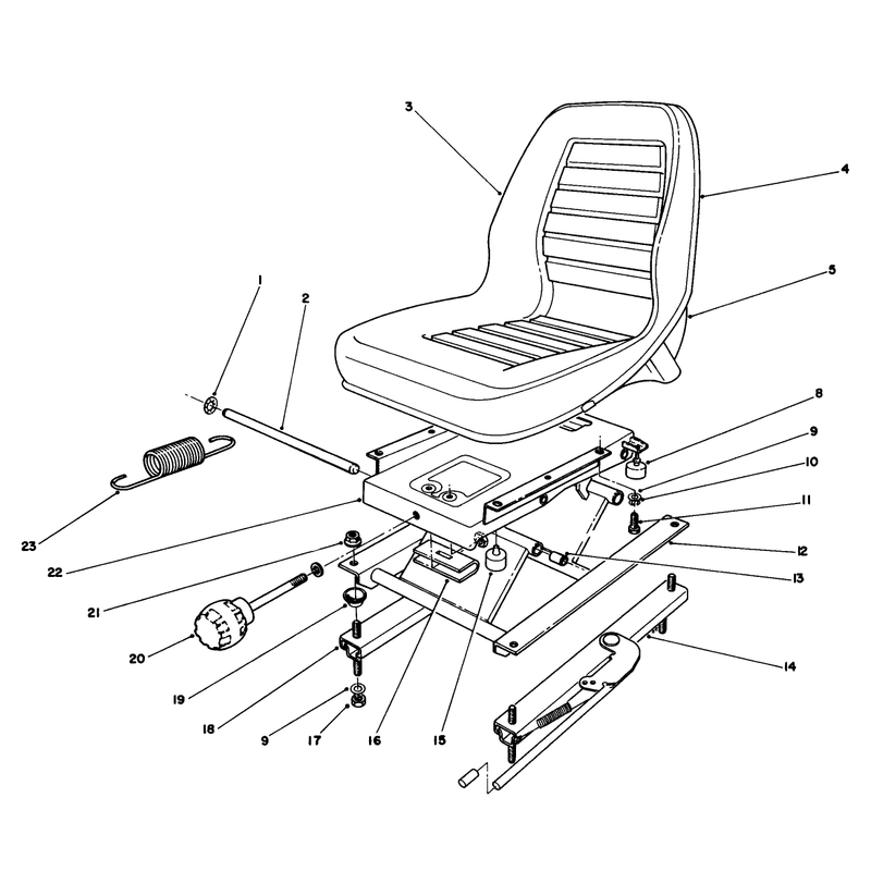 Deluxe Seat Kit Model No. 30772