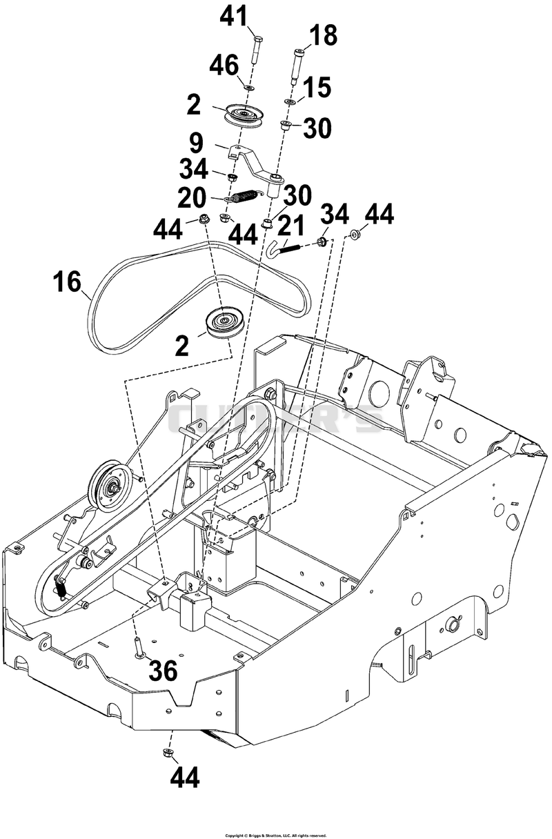 Main Body & Engine Assembly - 3