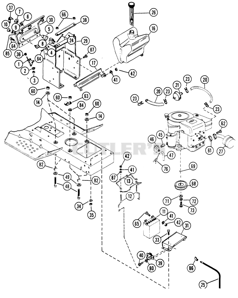 FUEL SYSTEM AND ELECTRICAL SYSTEM