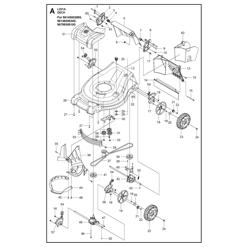 MOWER DECK / CUTTING DECK