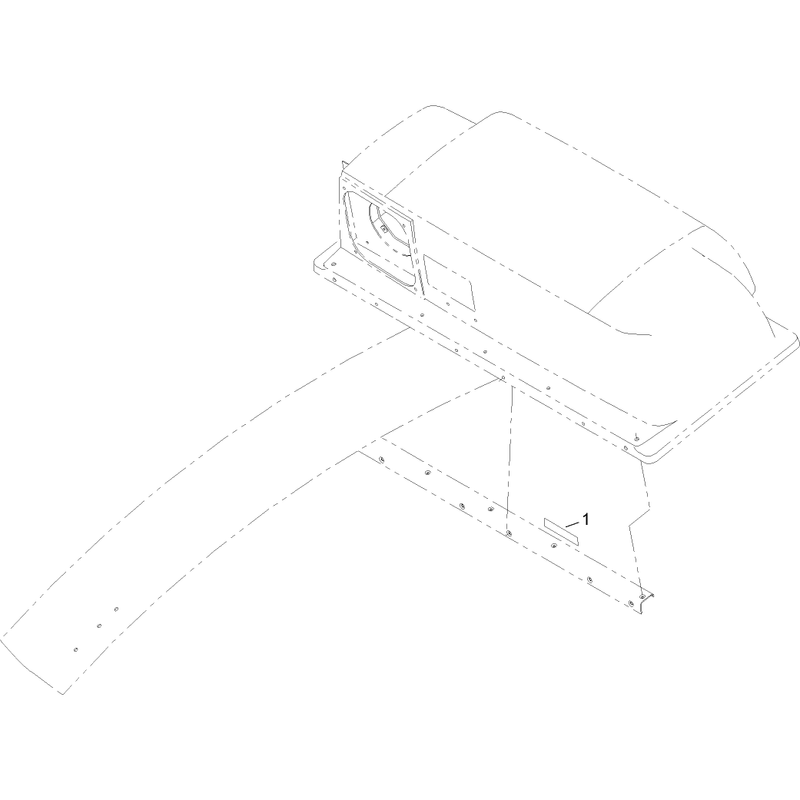 Top Bagger Decal Assembly
