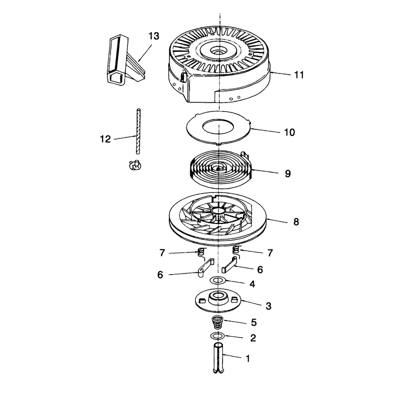Recoil Starter No. 590652