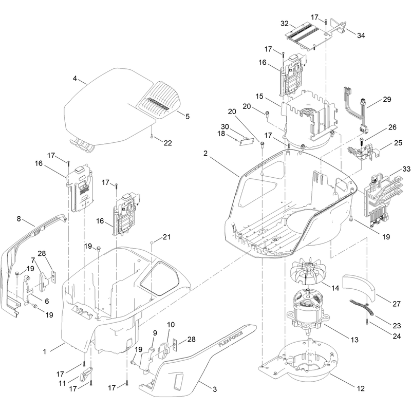 Motor Module Assembly No 145-5881