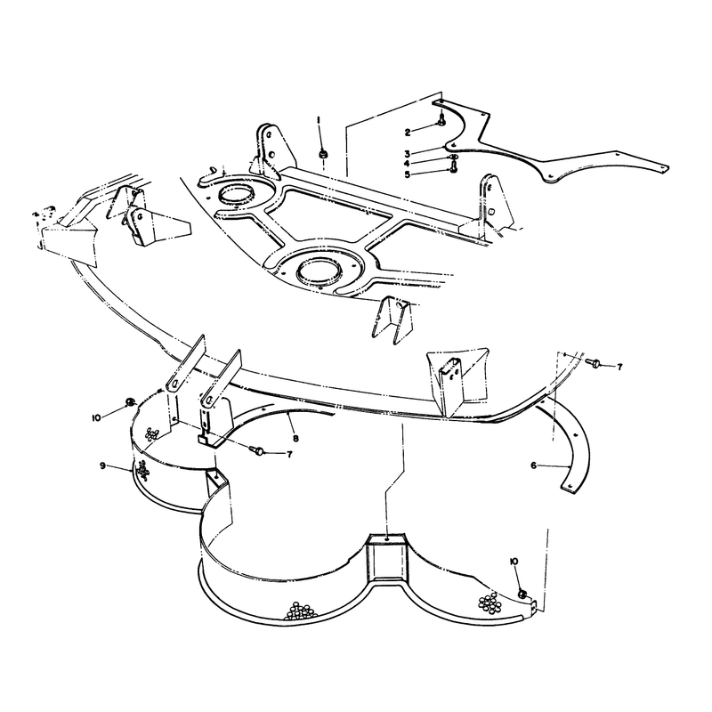 Mulcher Kit Model No. 30752 (optional) (cutting Unit Model No. 55660)