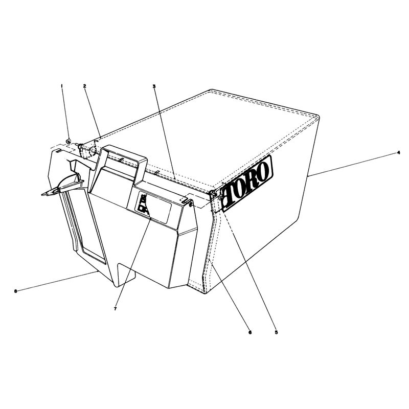 Grass Bag Assembly No 11-0189