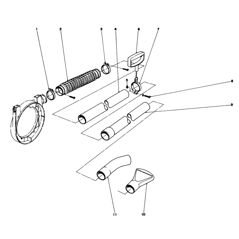 Blower Pipe Assembly