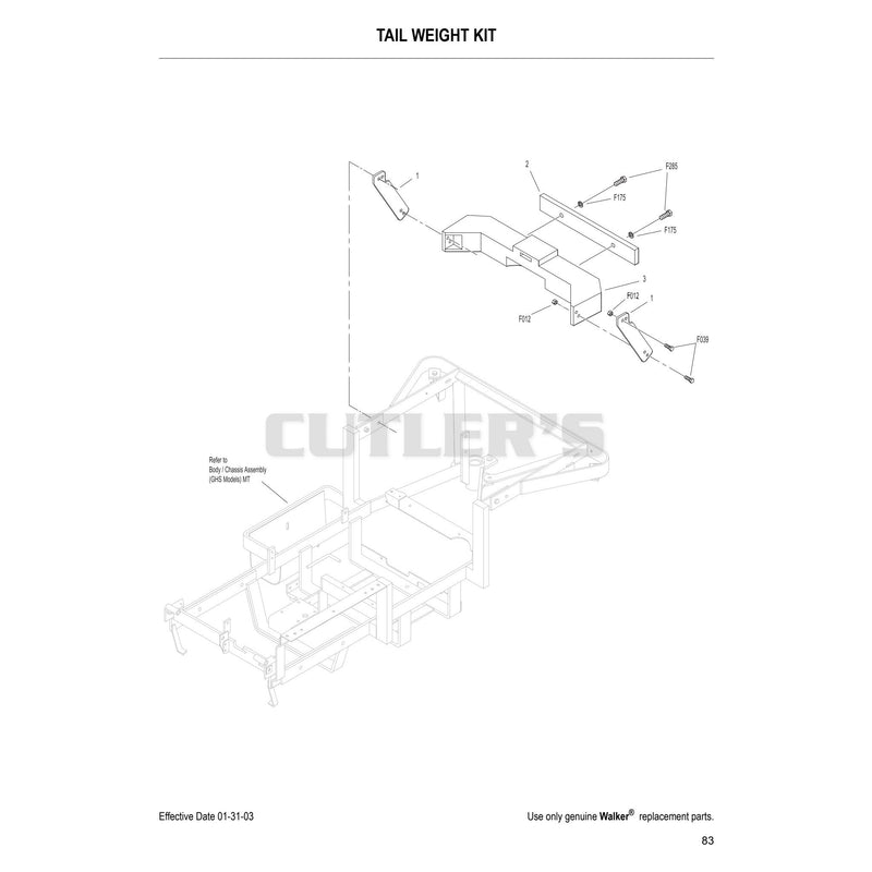 Tail Weight Kit