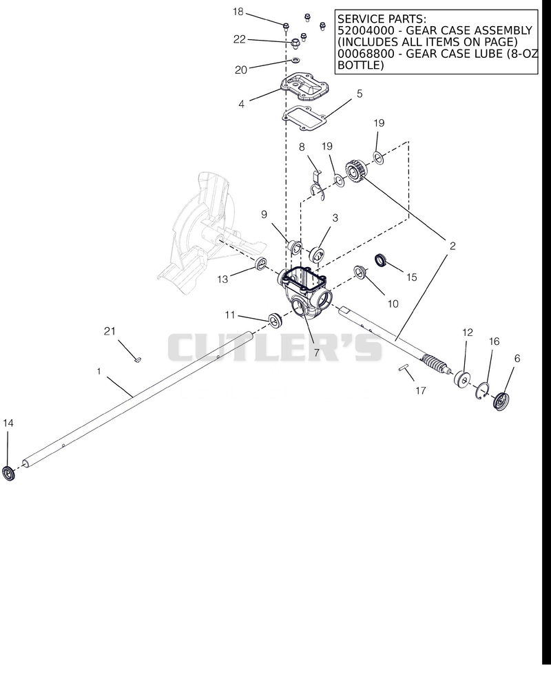 Gear Case - 28"