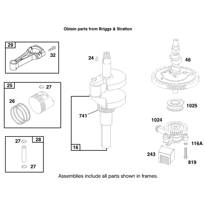 Engine Briggs and Stratton Model 303776-1188-A1