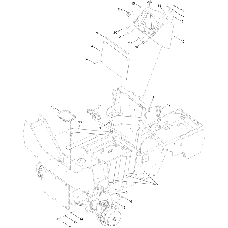 Dash and Trim Assembly