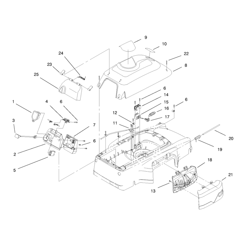 Cover Mulch Plug and Palnel Assembly