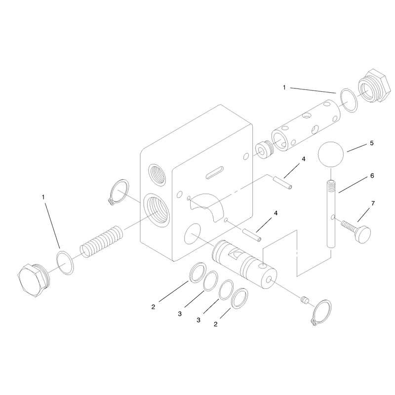 Hydraulic Valve Assembly No 99-3018