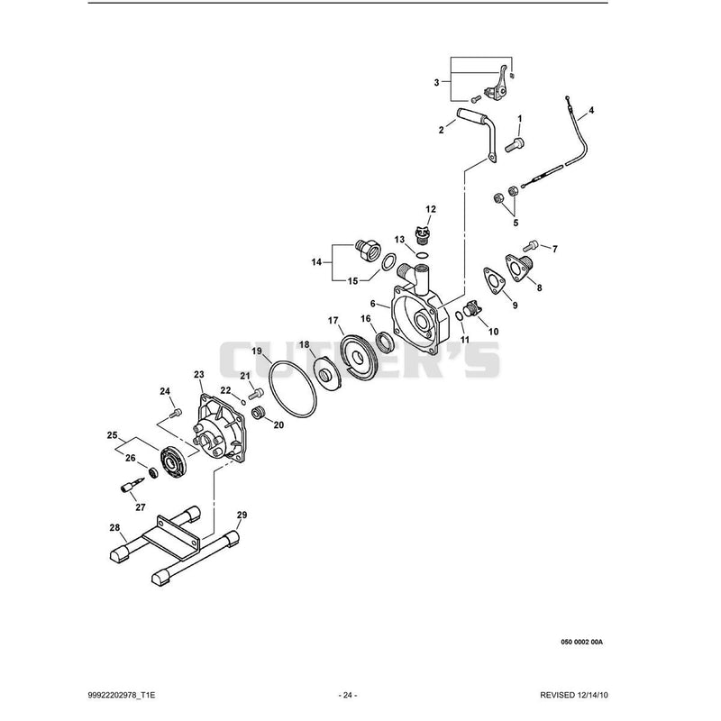 Pump S/N: 512973-599999 (Canada: 14736-99999)