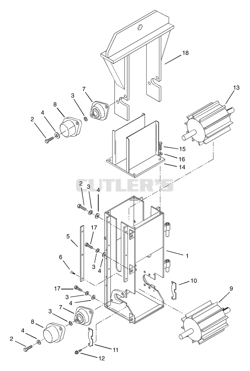 Feed Box And Rollers