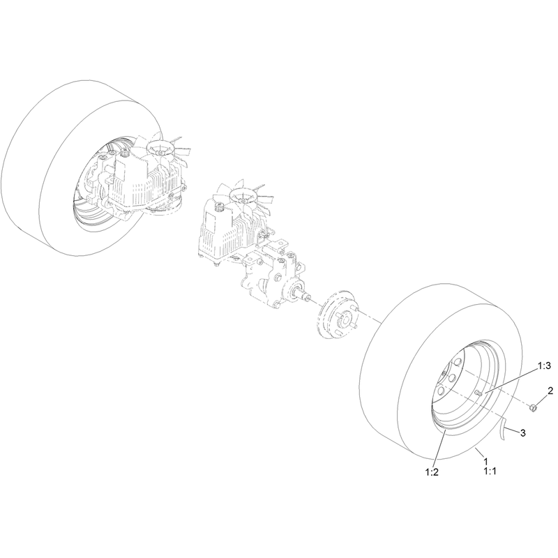 Rear Wheel Assembly