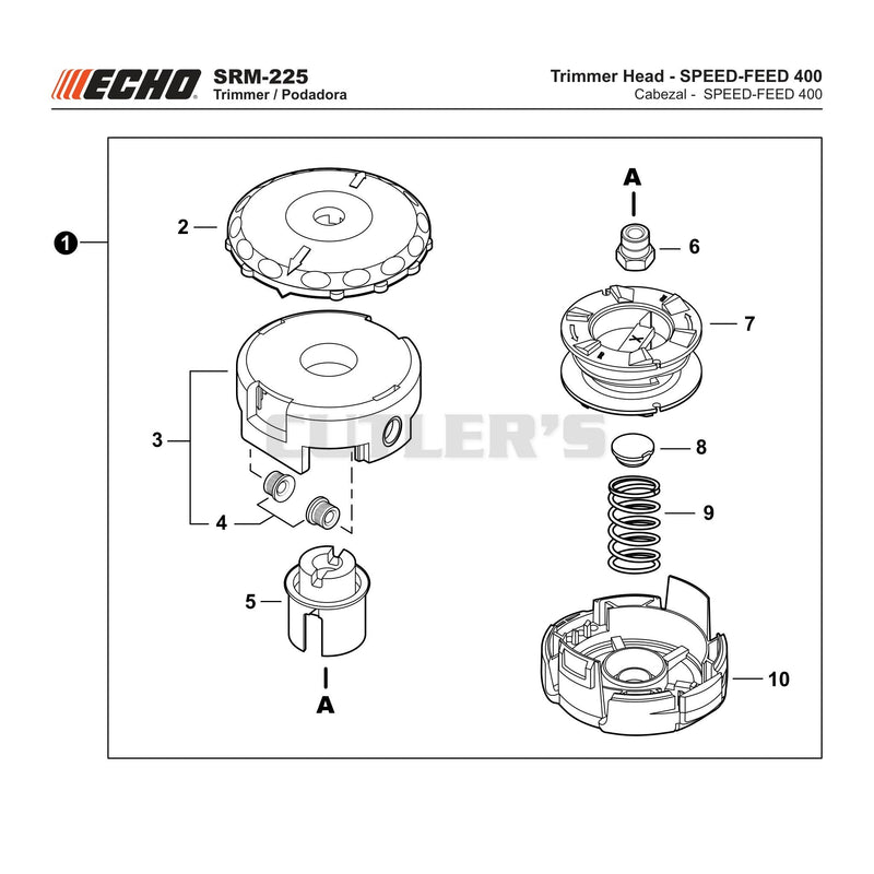 Trimmer Head Speed Feed 400