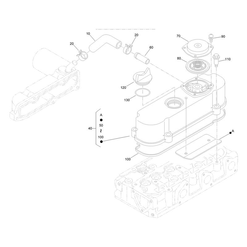 Cylinder Head Cover Assembly