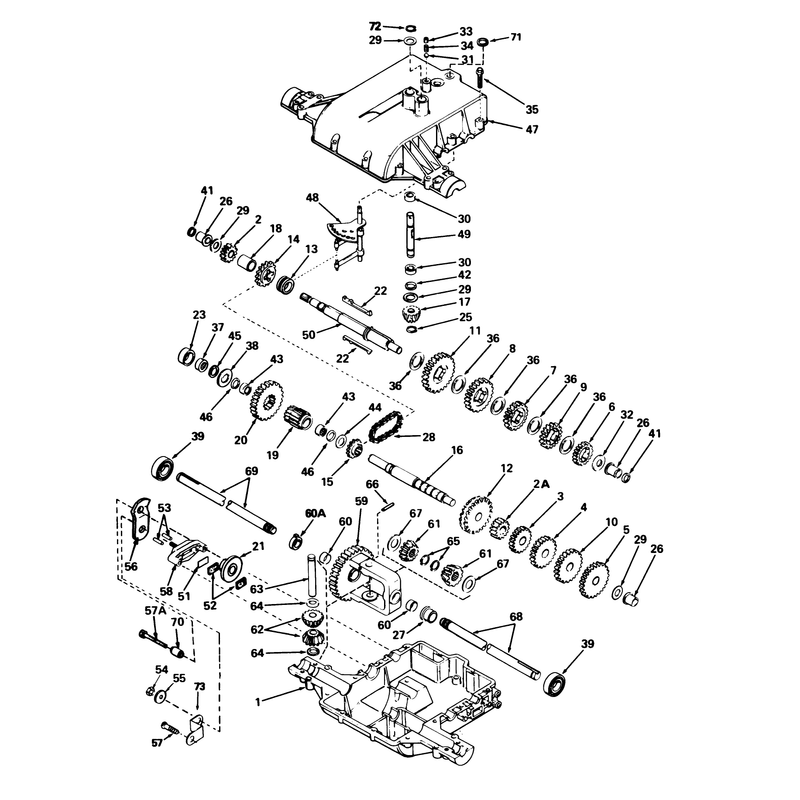 Peerless Transaxle Model No. 801f