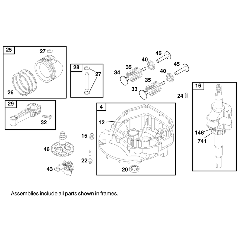 Engine Briggs and Stratton Model 12h802-1767-E1