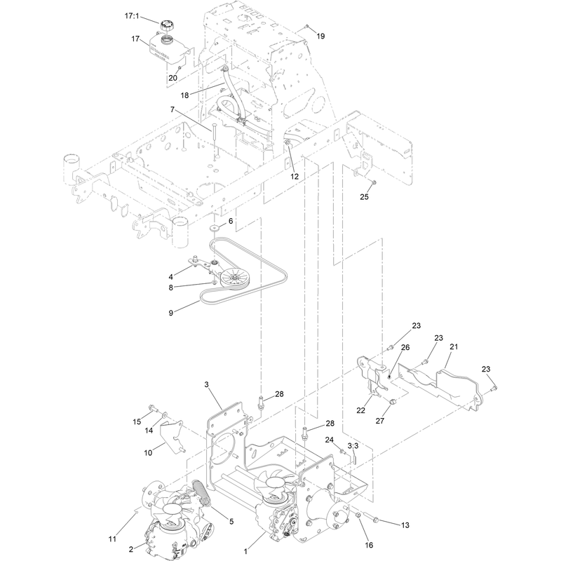 Hydraulic Transmission Assembly