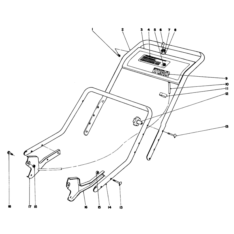 Handle Assembly Model No 20440