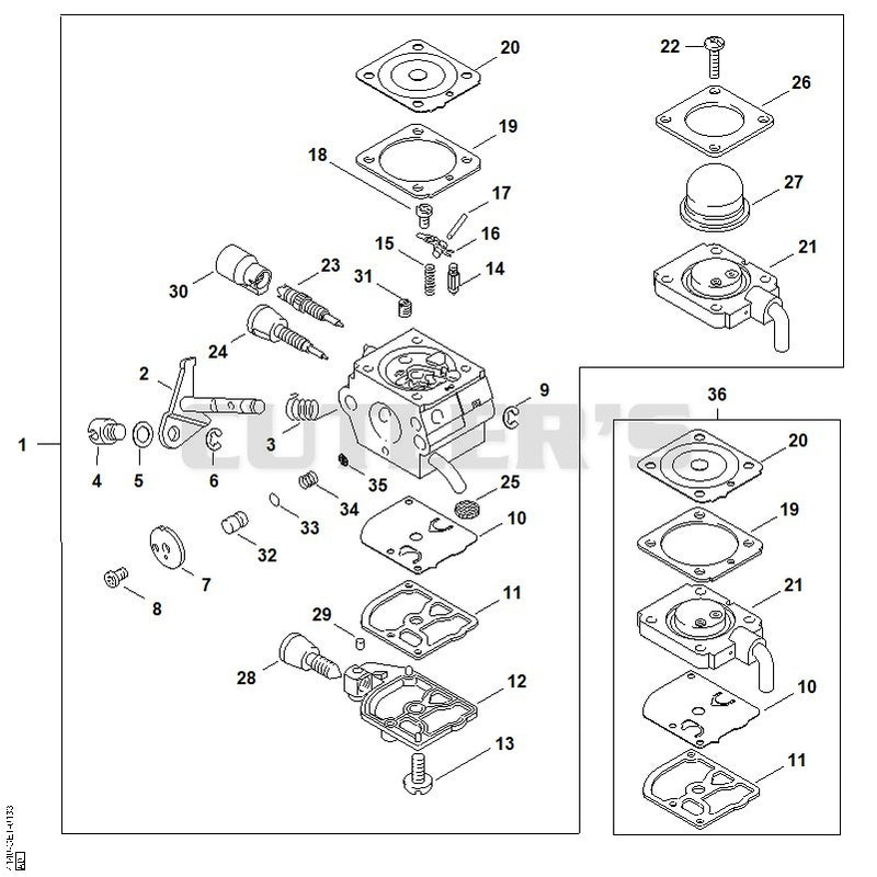 AB - Carburetor C1Q-S71 (25.2004)
